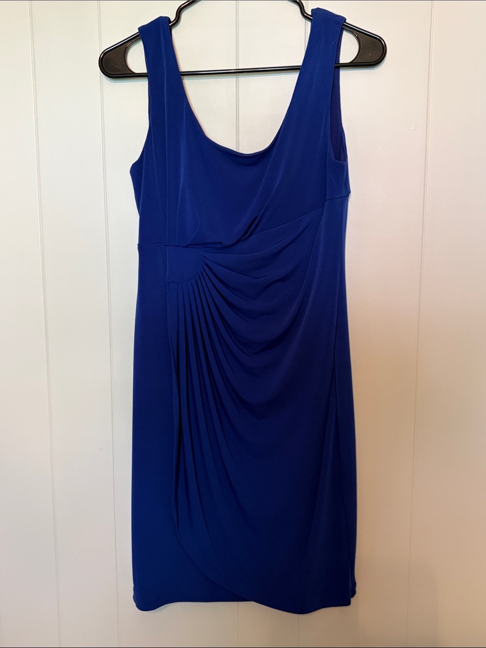 connected apparel Sleeveless Midi Dress in Cobalt